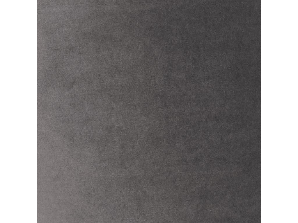 Pouf in velluto grigio antracite