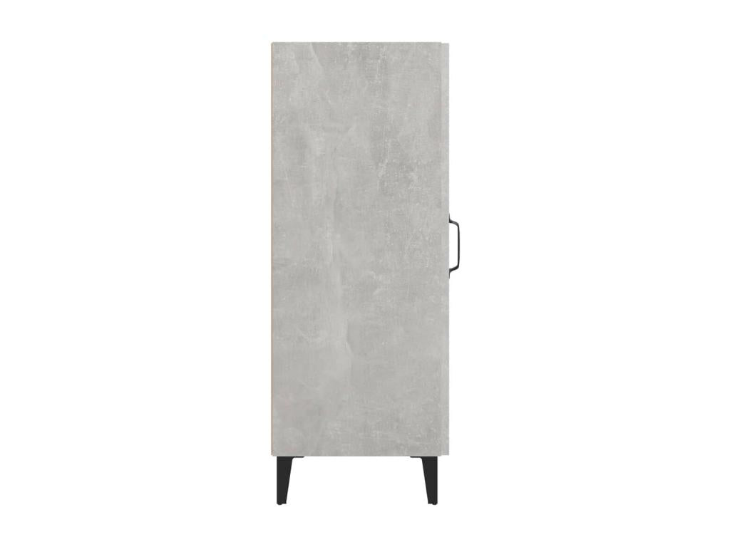 Credenza in legno ingegnerizzato grigio, 34,5 x 34 x 90 cm