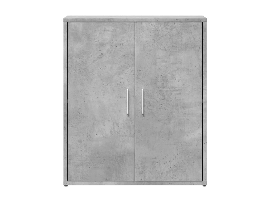 Credenza in legno ingegnerizzato grigio, 60 x 31 x 70 cm