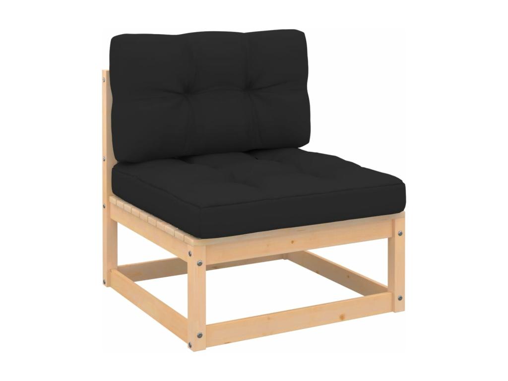 Set di mobili da esterno grigio antracite