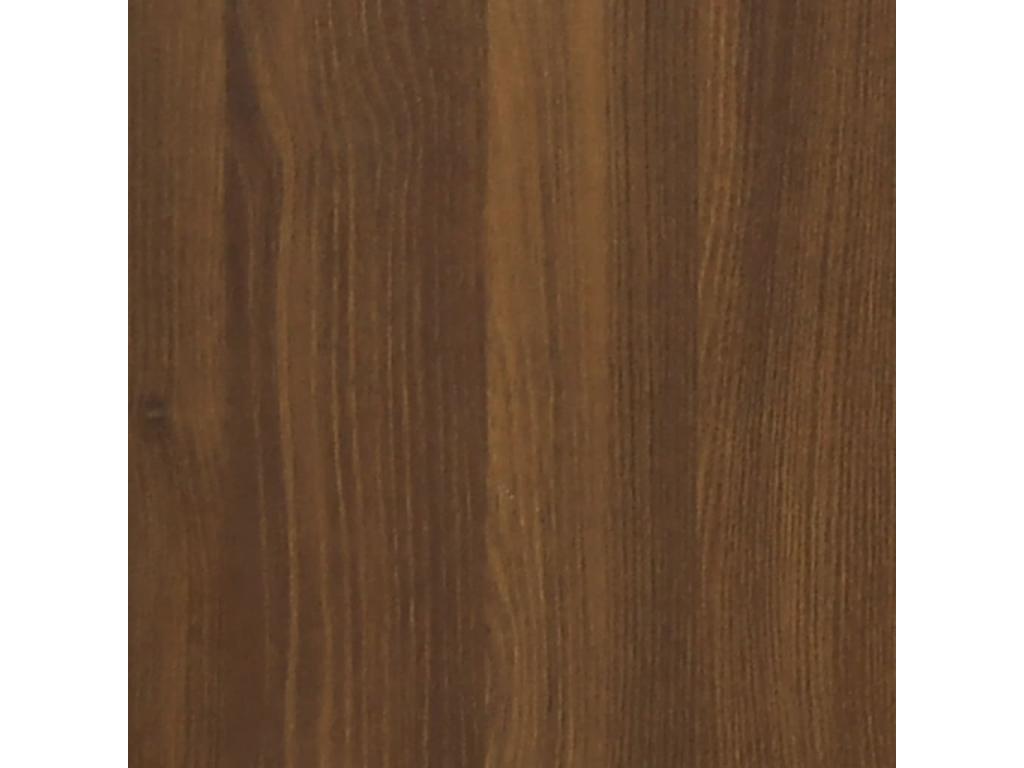 Mobile TV in legno ingegnerizzato marrone, 100 x 35 x 55 cm