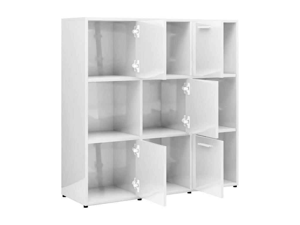 Libreria bianca, 90 x 30 x 90 cm