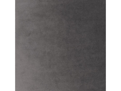 Pouf in velluto grigio antracite