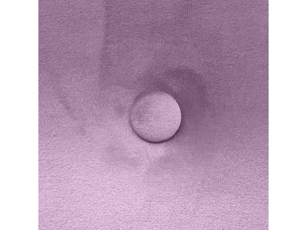 Struttura letto in velluto, 105 x 105 cm