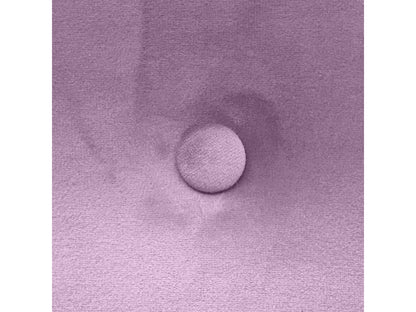 Struttura letto in velluto, 105 x 105 cm