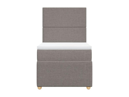 Struttura letto in tessuto con materasso, 100 x 200 cm