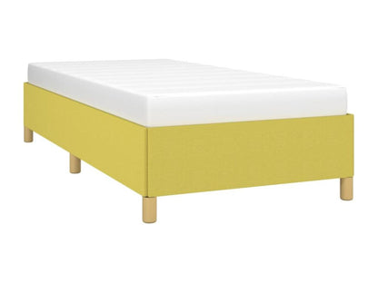 Struttura letto in tessuto verde, 80 x 200 cm