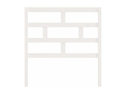 Struttura letto in legno massello bianco, 81 x 4 x 100 cm