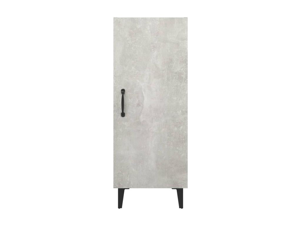 Credenza in legno ingegnerizzato grigio, 34,5 x 34 x 90 cm