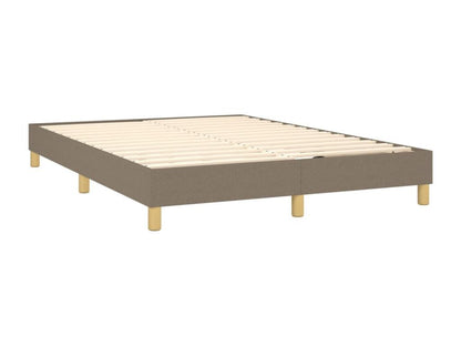 Struttura letto in tessuto con materasso, 140 x 190 cm