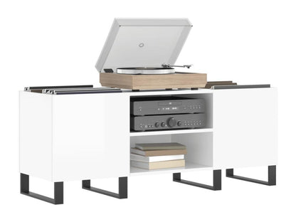 Armadio in legno ingegnerizzato bianco, 121 x 38 x 48 cm