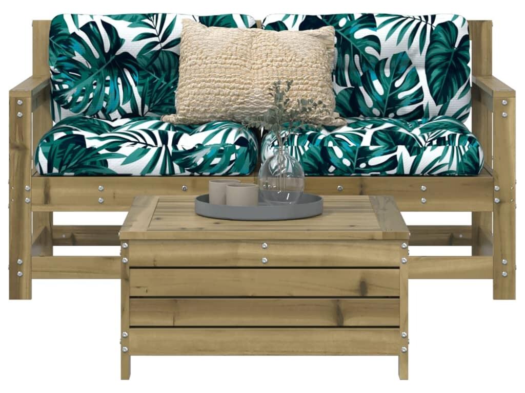 Set di mobili da esterno marroni