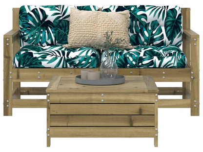 Set di mobili da esterno marroni