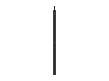 Struttura del letto in metallo nero