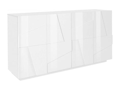 Credenza bianca a 4 ante