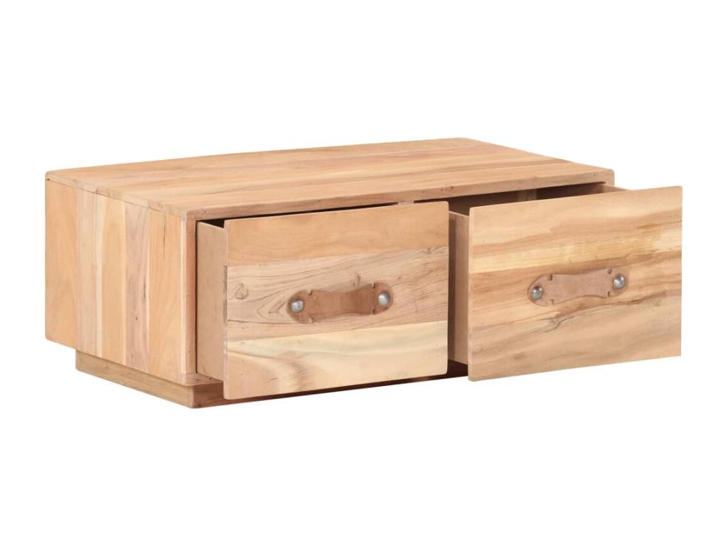 Tavolino da caffè marrone, 90 x 50 x 35 cm