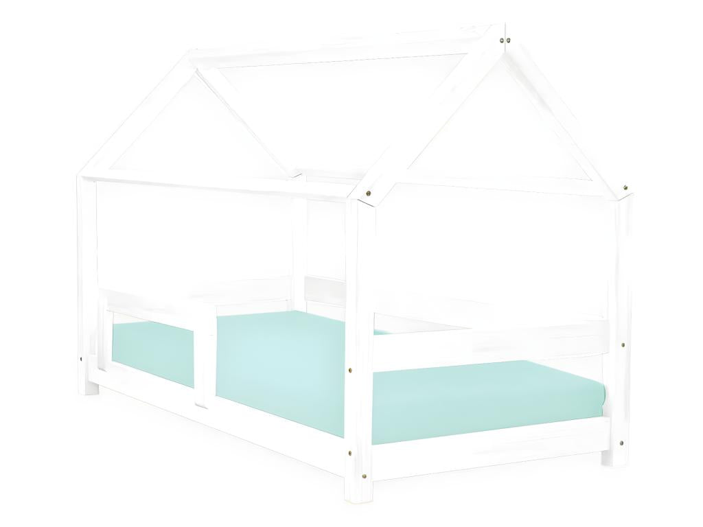 Struttura letto bianca, 80 x 180 cm