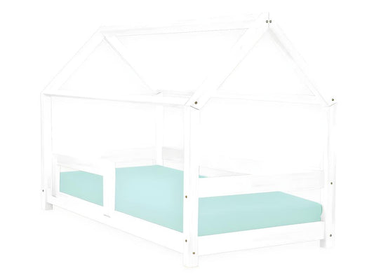 Struttura letto bianca, 80 x 180 cm