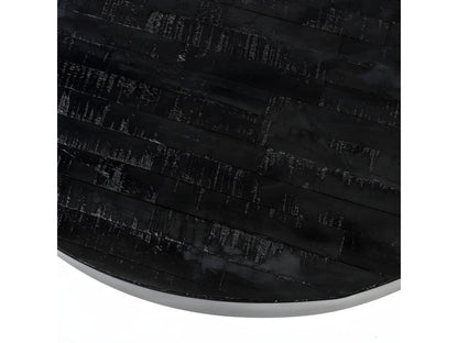 Tavolino da caffè in metallo nero