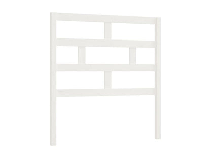 Struttura letto in legno massello bianco, 81 x 4 x 100 cm