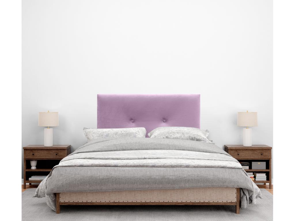 Struttura letto in velluto, 105 x 105 cm