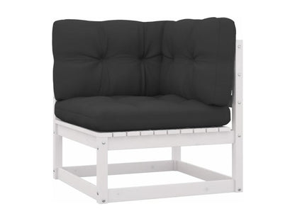 Set di mobili da esterno bianchi