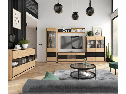 Mobile TV nero a 3 ante