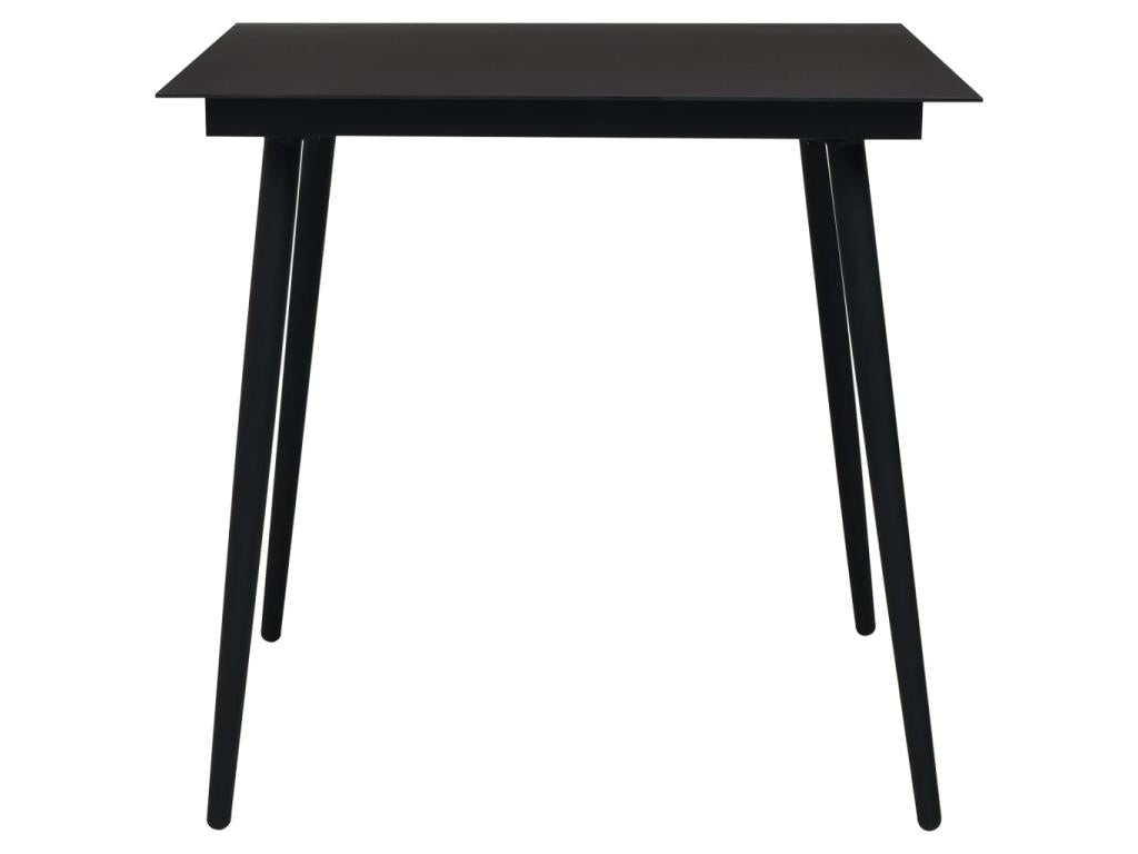 Mobili per la casa in vimini intrecciato in resina nera