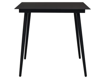 Mobili per la casa in vimini intrecciato in resina nera