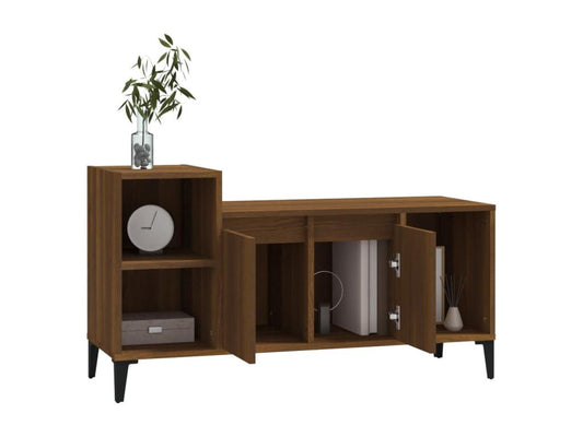 Mobile TV in legno ingegnerizzato marrone, 100 x 35 x 55 cm