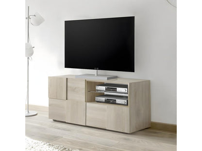 Mobile TV naturale 1 anta, 1 cassetto