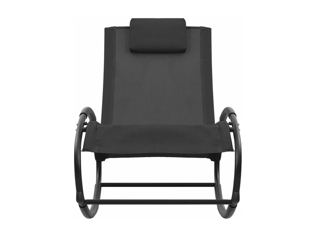 Chaise longue nera