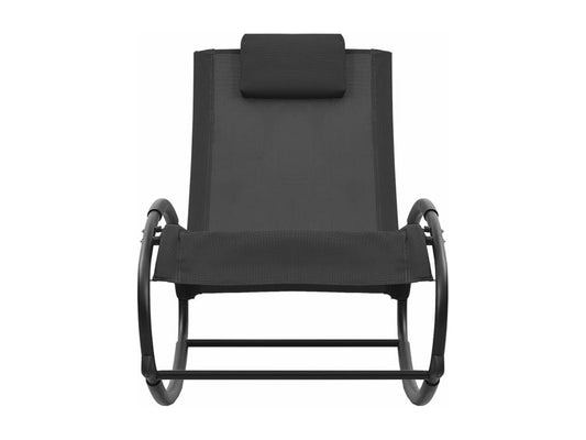 Chaise longue nera