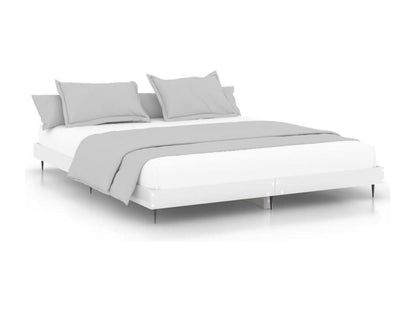Struttura letto in legno ingegnerizzato bianco, 160 x 200 cm