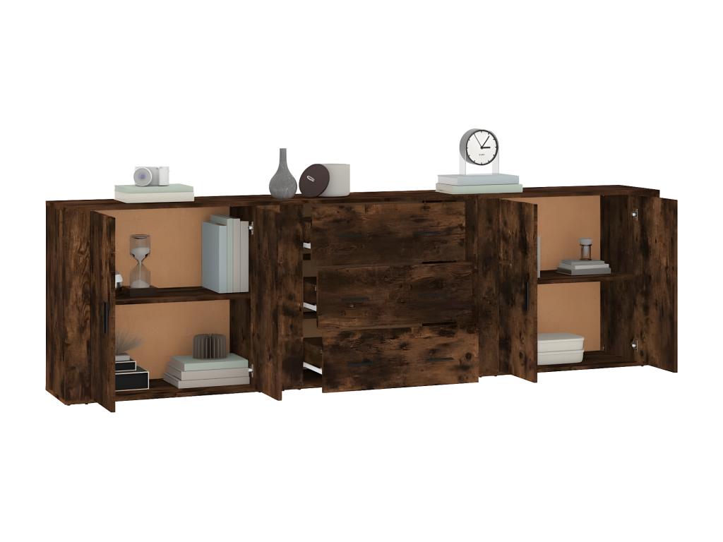 Credenza in legno ingegnerizzato marrone