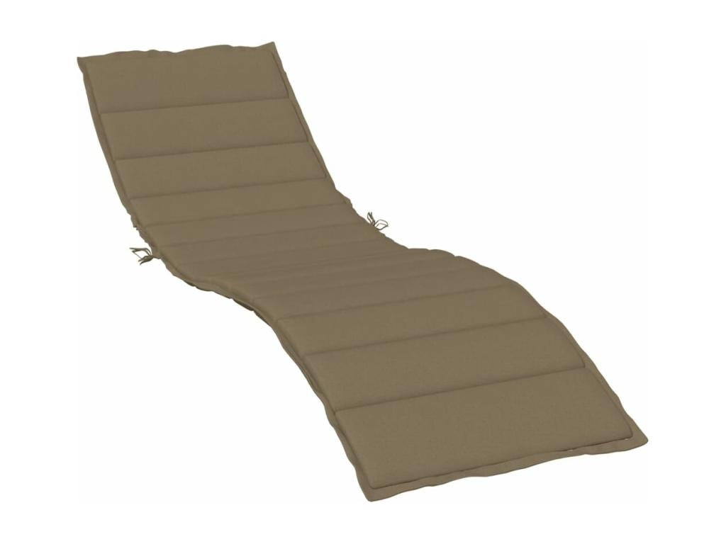 Chaise longue in tessuto, 200 x 60 x 4 cm