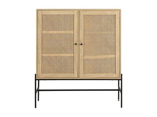 Credenza marrone a 2 ante