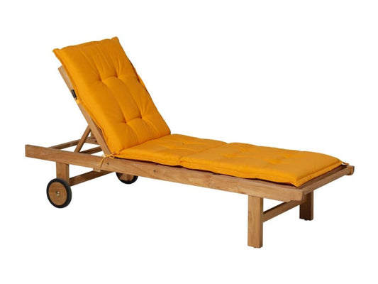 Chaise longue dorata, 200 x 60 cm