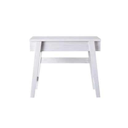 Scrivania moderna da 36" con piano sollevabile, scrivania per ufficio domestico, vassoio regolabile con spazio nascosto, 31"H x 36"W x 20"D, legno anticato, rovere bianco