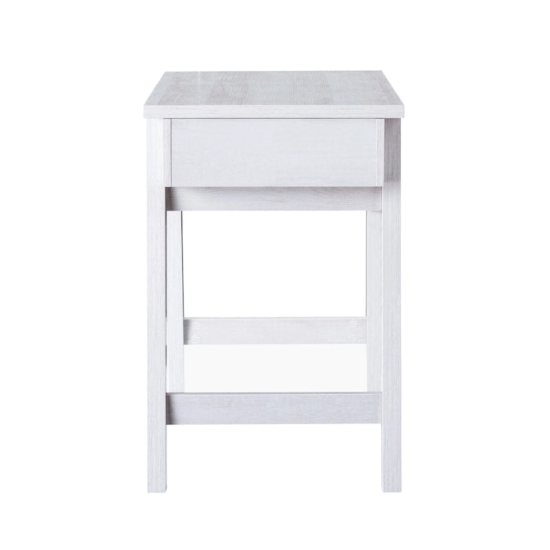 Scrivania moderna da 36" con piano sollevabile, scrivania per ufficio domestico, vassoio regolabile con spazio nascosto, 31"H x 36"W x 20"D, legno anticato, rovere bianco