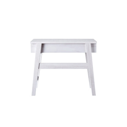 Scrivania moderna da 36" con piano sollevabile, scrivania per ufficio domestico, vassoio regolabile con spazio nascosto, 31"H x 36"W x 20"D, legno anticato, rovere bianco