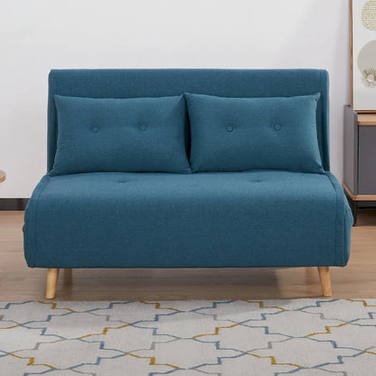 Poltrona letto trasformabile da 40" 3 in 1 con trapuntatura a bottoni e imbottitura in schiuma - Colori assortiti