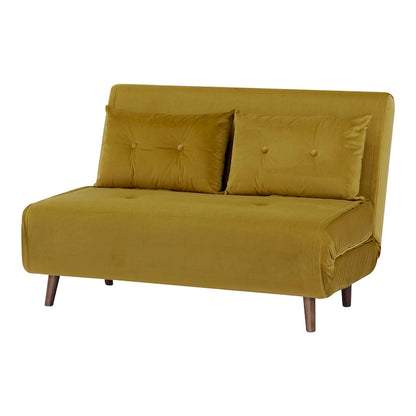Poltrona letto trasformabile da 40" 3 in 1 con trapuntatura a bottoni e imbottitura in schiuma - Colori assortiti