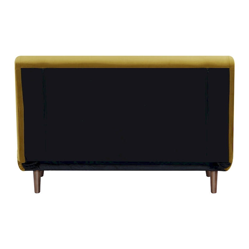 Poltrona letto trasformabile da 40" 3 in 1 con trapuntatura a bottoni e imbottitura in schiuma - Colori assortiti