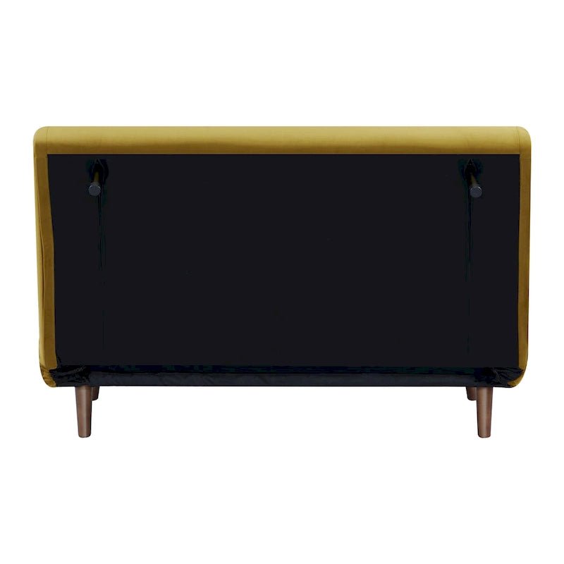 Poltrona letto trasformabile da 40" 3 in 1 con trapuntatura a bottoni e imbottitura in schiuma - Colori assortiti