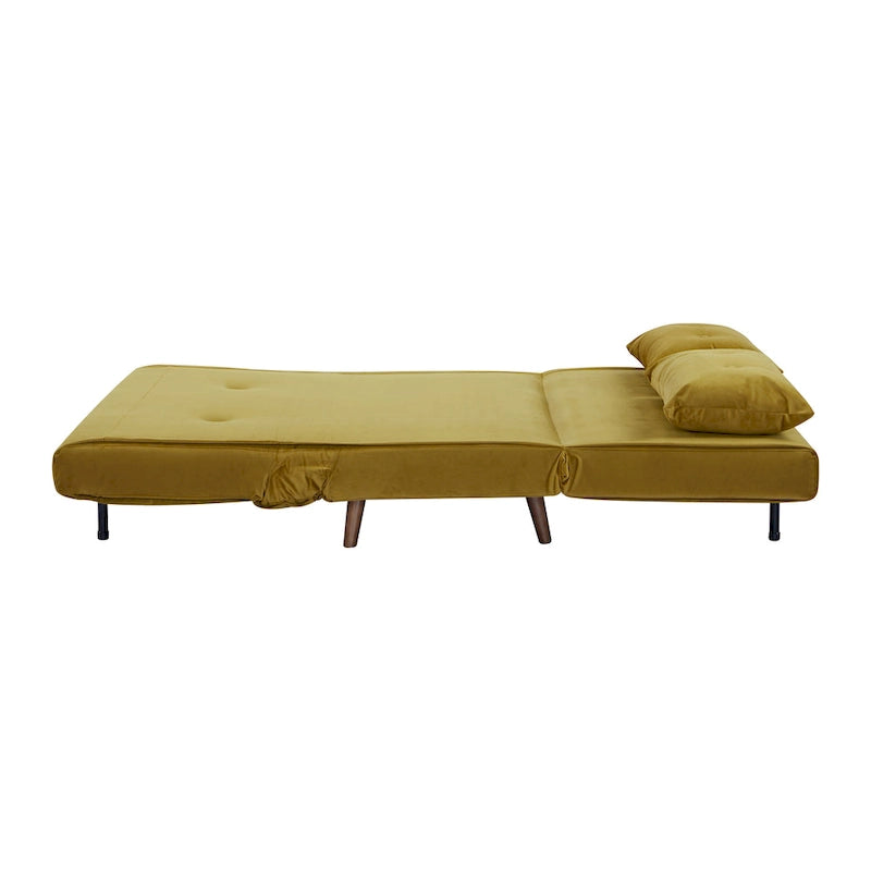 Poltrona letto trasformabile da 40" 3 in 1 con trapuntatura a bottoni e imbottitura in schiuma - Colori assortiti
