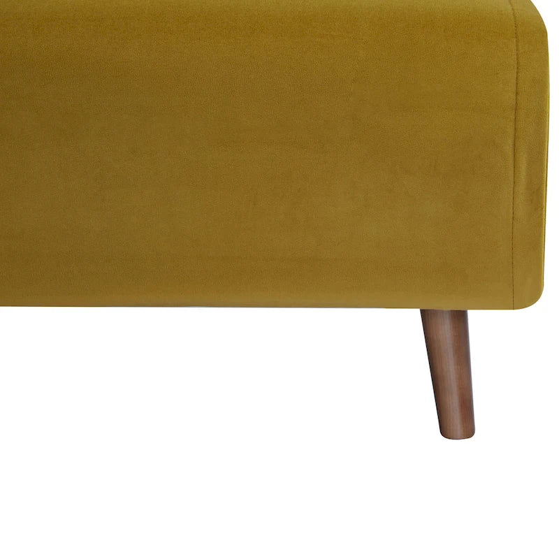 Poltrona letto trasformabile da 40" 3 in 1 con trapuntatura a bottoni e imbottitura in schiuma - Colori assortiti