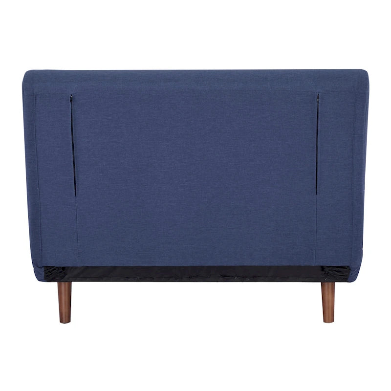 Poltrona letto trasformabile da 40" 3 in 1 con trapuntatura a bottoni e imbottitura in schiuma - Colori assortiti