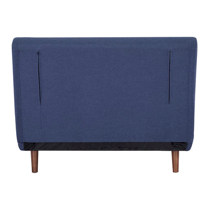 Poltrona letto trasformabile da 40" 3 in 1 con trapuntatura a bottoni e imbottitura in schiuma - Colori assortiti