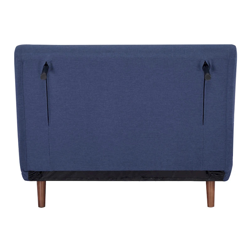 Poltrona letto trasformabile da 40" 3 in 1 con trapuntatura a bottoni e imbottitura in schiuma - Colori assortiti